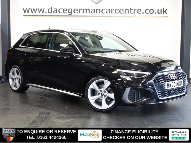 Audi A3 1.0 TFSI 30 S line Sportback 5dr Petrol Manual Euro 6 ... 2020